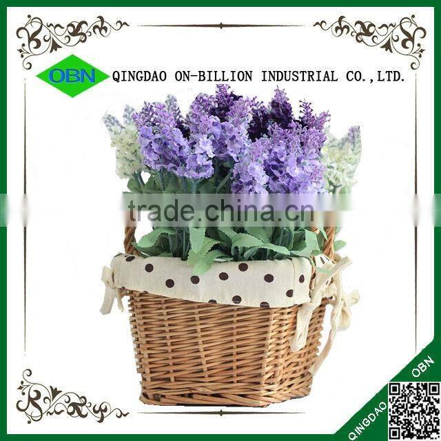 Cute wedding artificial mini gift flower basket
