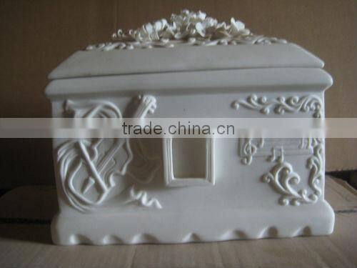 New look Porcelain pet ashes box