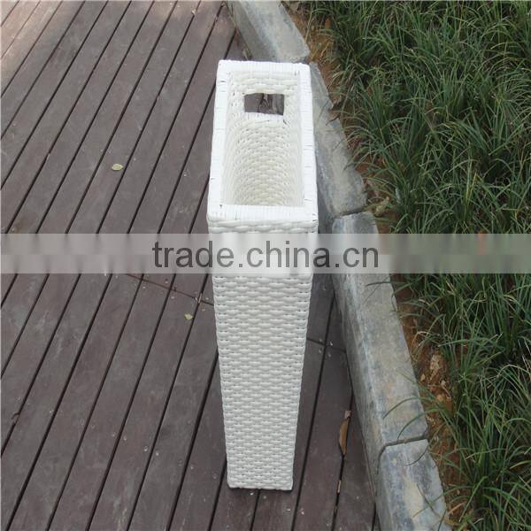 Kitchen wicker storage box&wicker frame garbage can