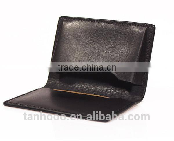vegetable cow leather card holder/vegetable leather card case
