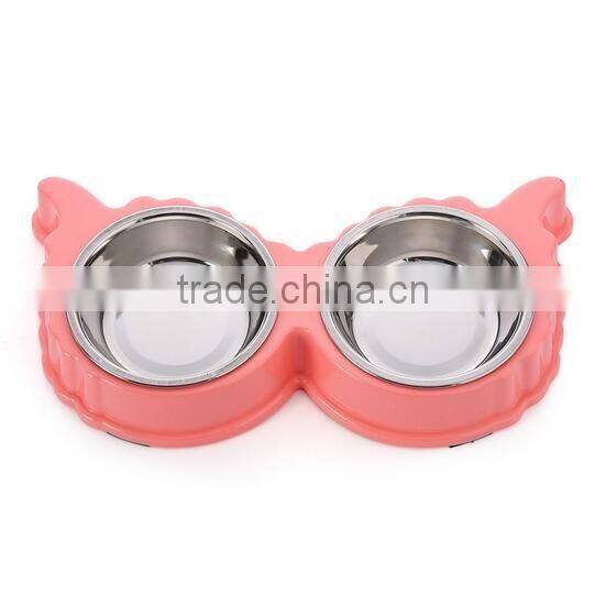 2 cases wholesale stainless steel dog feeding bowl
