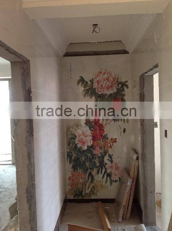 BISINI Luxury Elegant Engraving Ceramic Wall Tile, 600*600mm; 800*800mm