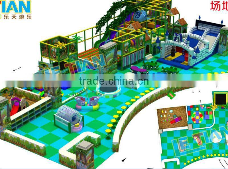 Education indoor soft play playground most newest naughty castle from Guangzhou
