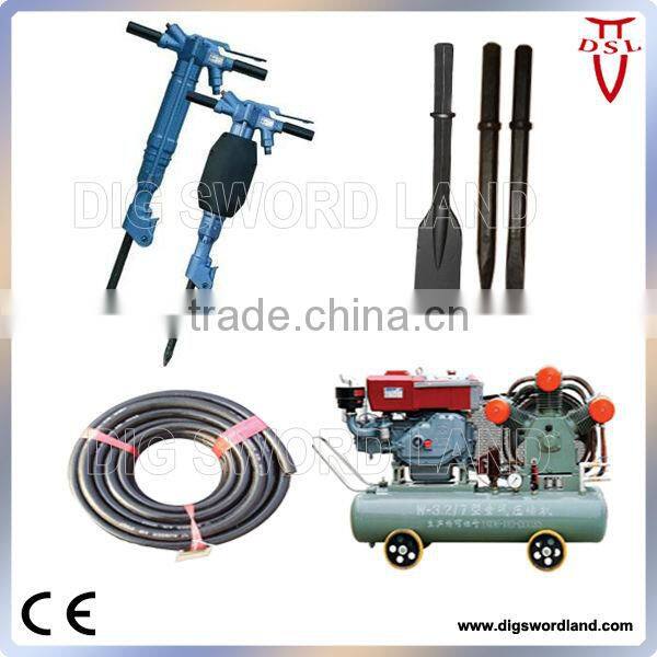 B70/B90 air asphalt cutting tool for railroading