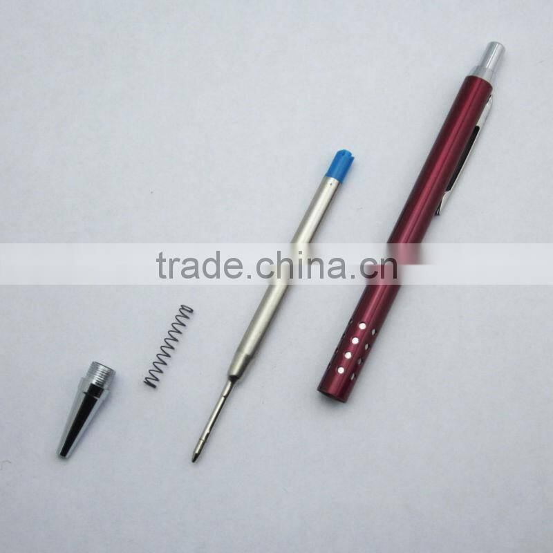 2013 hot selling 136mm promotional pen with germany refill,aluminium pen