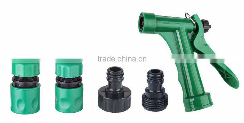 without pollution be friendly in use 1/2" 5 pcs hose trigger nozzle set
