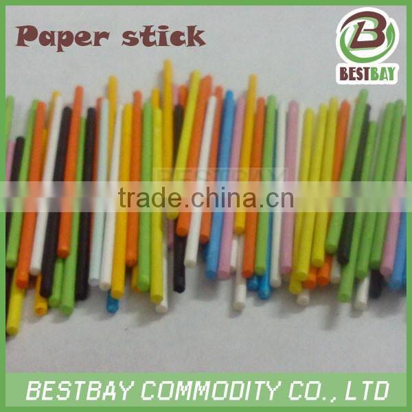 Non plastic paper stick food packaging box paper stick