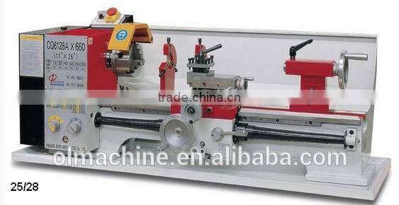 Bench lathe with swing over bed 230, 254, 280, 300, 330, 360
