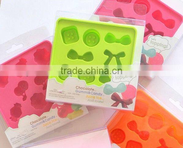 Silicone unbreakable ice tube tray ,candy or chocolate mold
