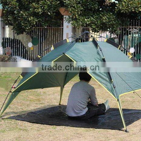 Outdoor large family camping tent waterproof pop up 4 person folding camping hiking tent
