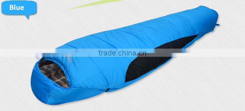 Foldable Hollow Cotton Mummy Sleeping Bag for Camping on Sale