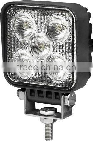 3" Square 15 Watt LED Mini Auxiliary Work Light