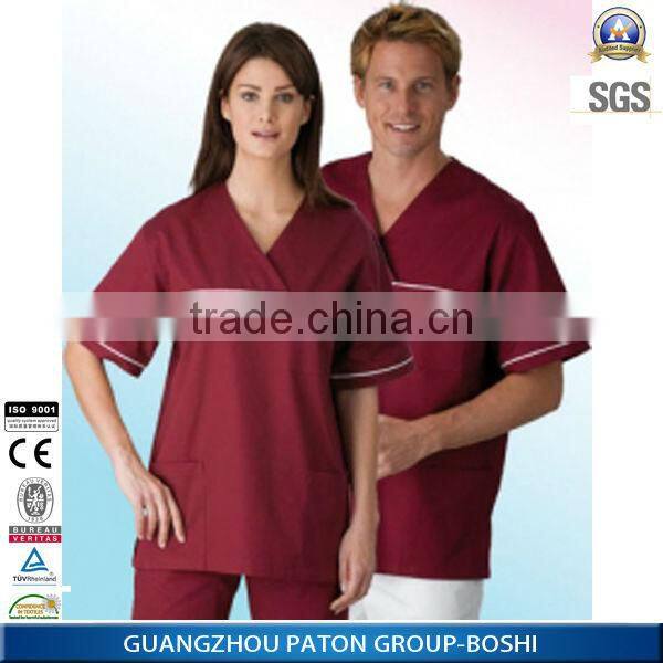 cheap Medical Uniform B017 good quality,hospital uniform .unisex patient uniforms