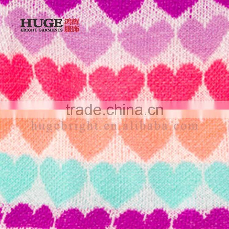 Comfortable Round Neck 12GG Pullover Knitted Sweaters For Children