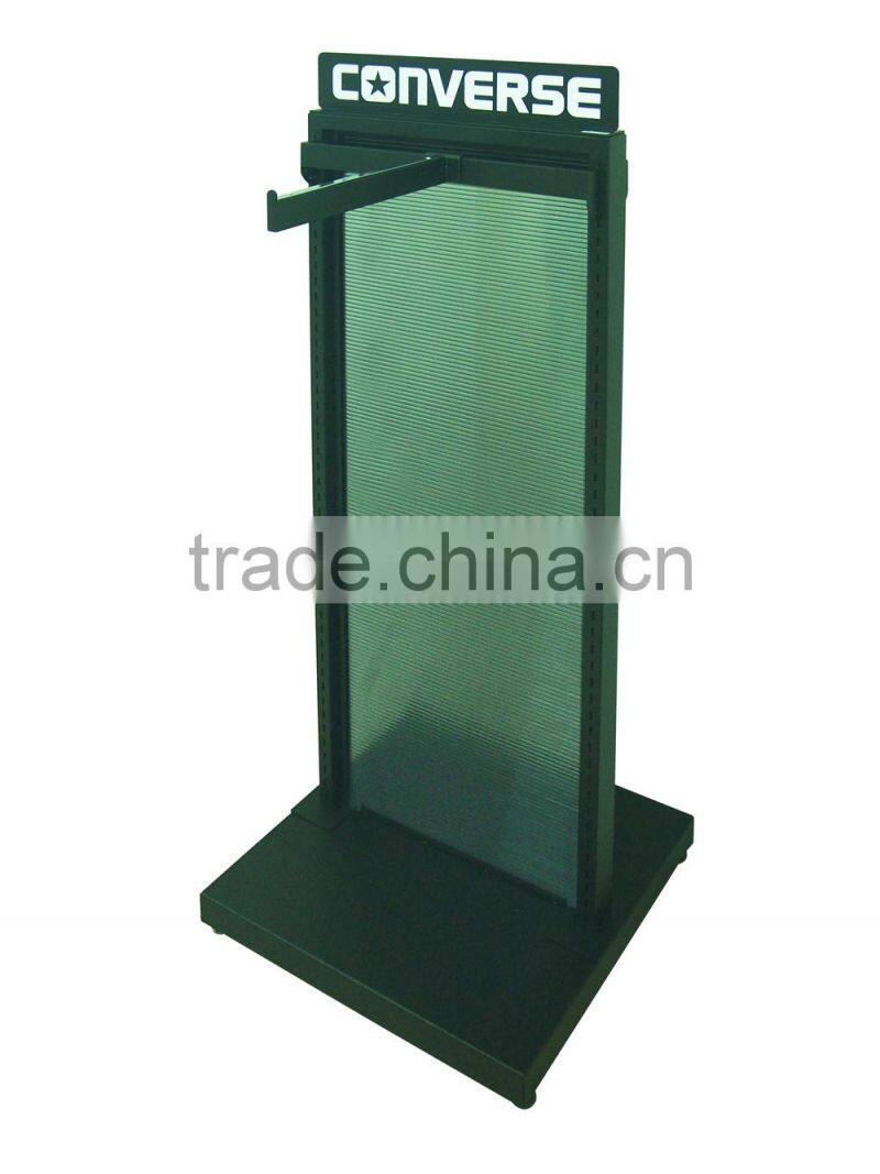 Double Side Small Shoes & Garment Display Rack