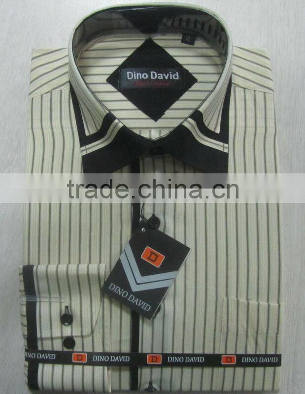 Men's stock long sleeves shirts