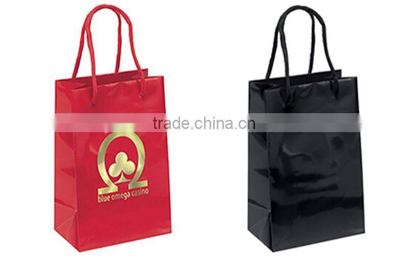 luxury paper shopping bag wholesale