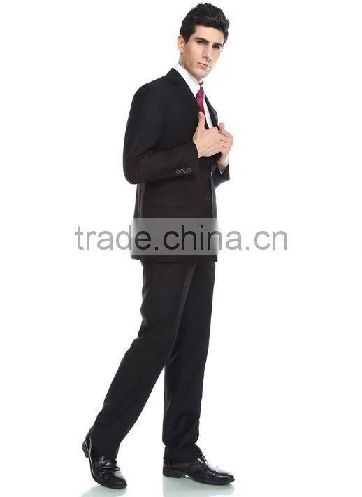 black coat pant latest design men's wedding suits