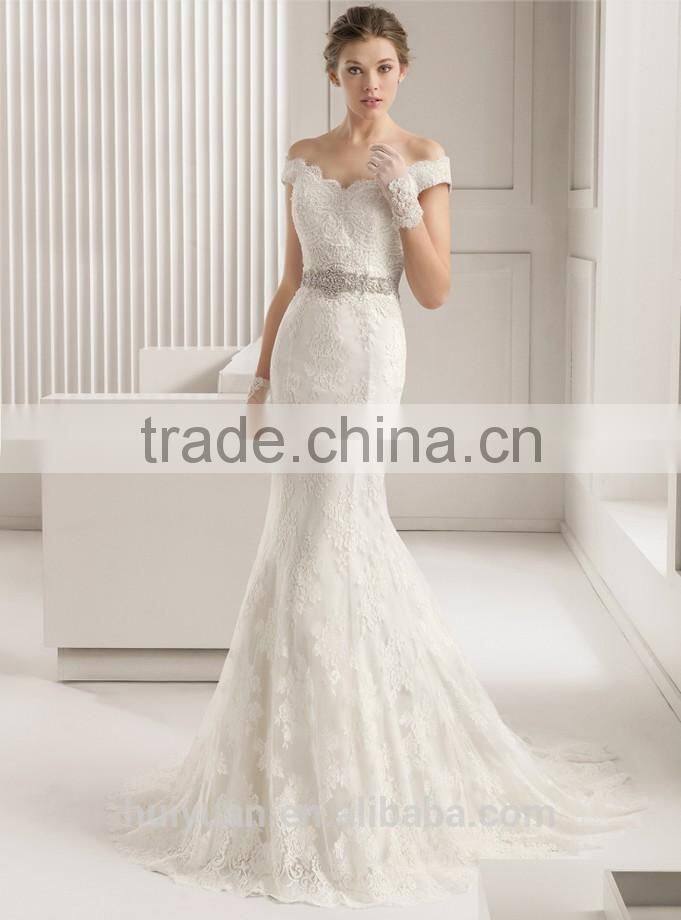 ivory long sleeve ball gown hijab muslim wedding dress