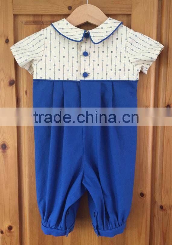 2017 Hot selling Baby Bubble Romper with Gathered Kids Romper