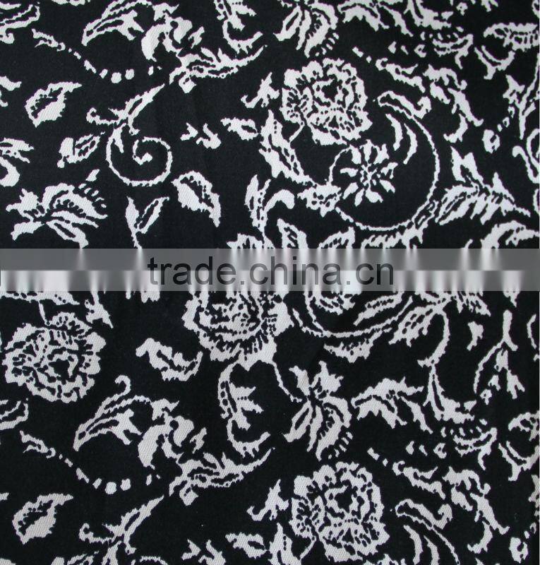 98cotton 2spandex printed textile fabric for ladies