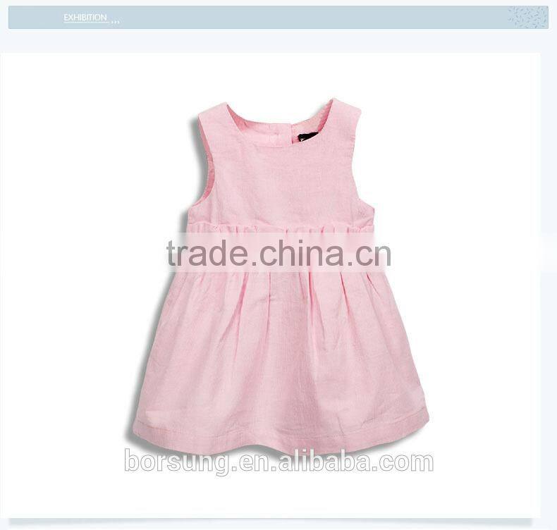 Winter Latest Dress Designs Corduroy Cotton Fashion Children Girls Dresses Pink Baby Elegant Birthday Party Dress