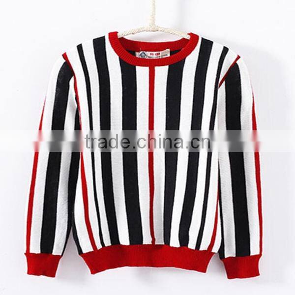 Clothing Children 2015 New Fashion Simple Style Stripes Pullover Sweater Free Shipping