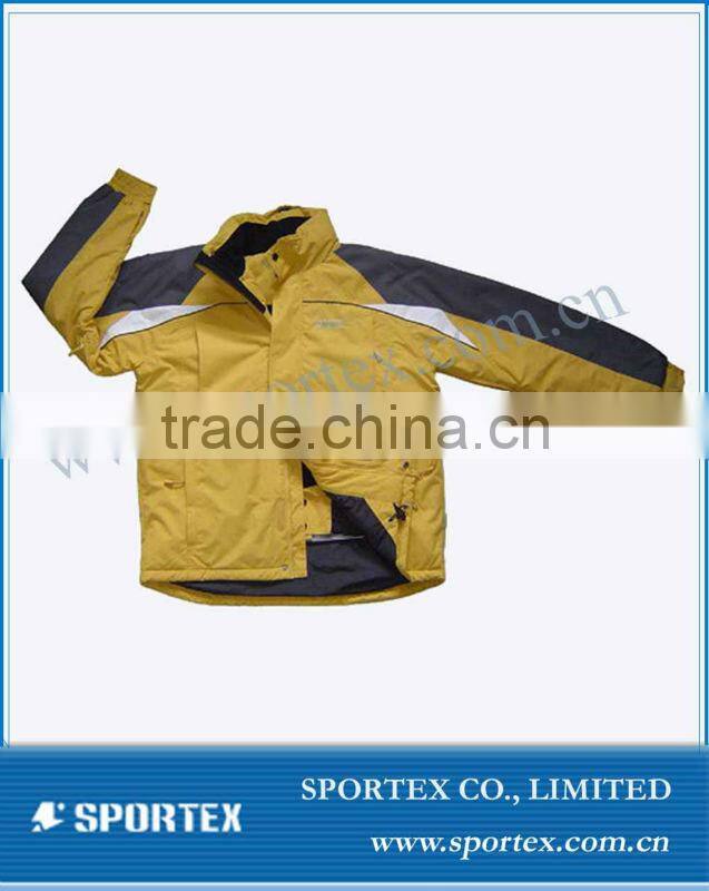 Mens Winter Hoody Ski Wear/Waterproof and Windproof Ski Jacket/Snow Wear