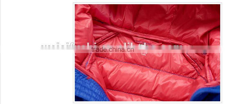 custom made oem kids feather down coat,children down garment
