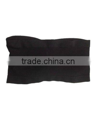 seamless strapless tube bra with cup