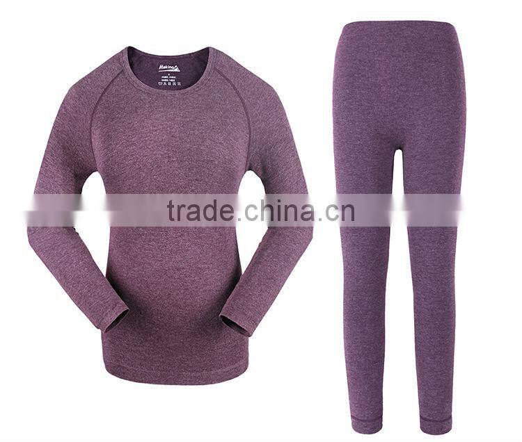 Factroy Provide Compression Shirt Thermal Seamless Women Sport Wear