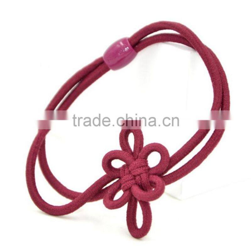 China Supplier Elastic Knot Hair Band Baby Girls Headbands In Stock