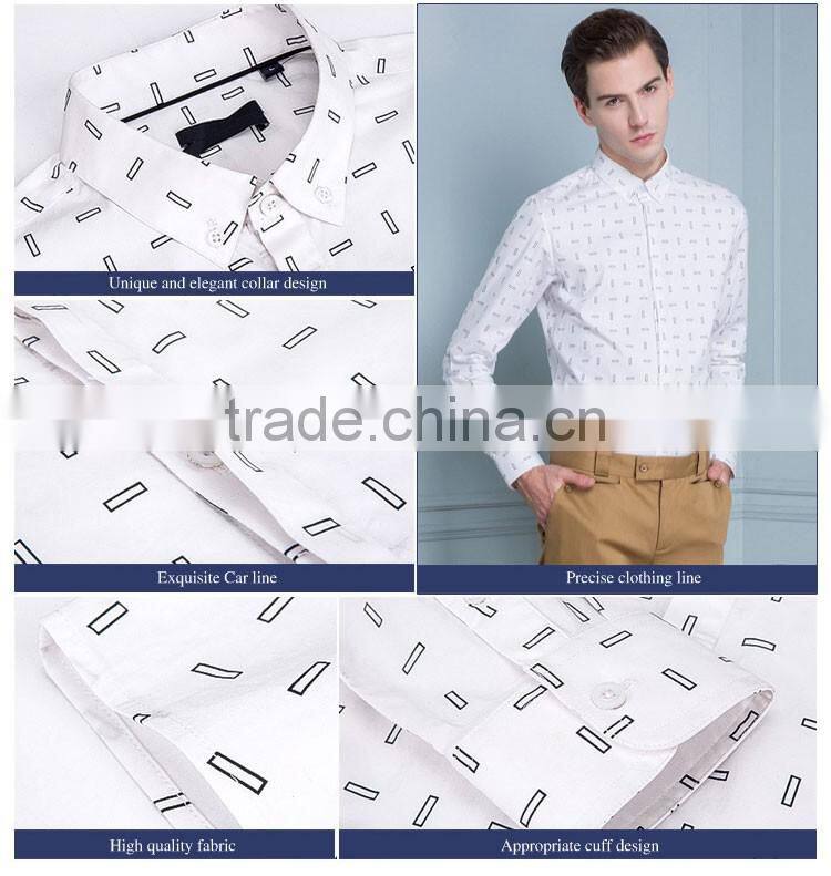 Bulk Fashion Casual 2016 Men Fancy Dress Shirt