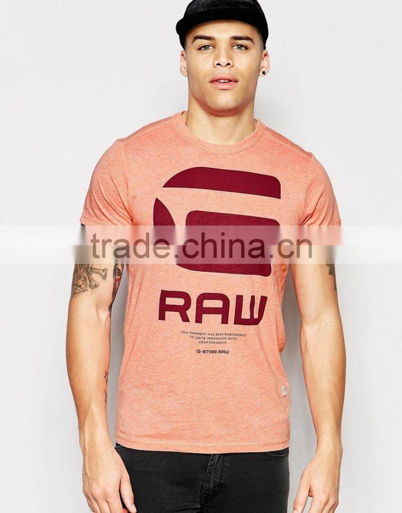 New design printing front fashion t-shirt good quality t-shirt for men