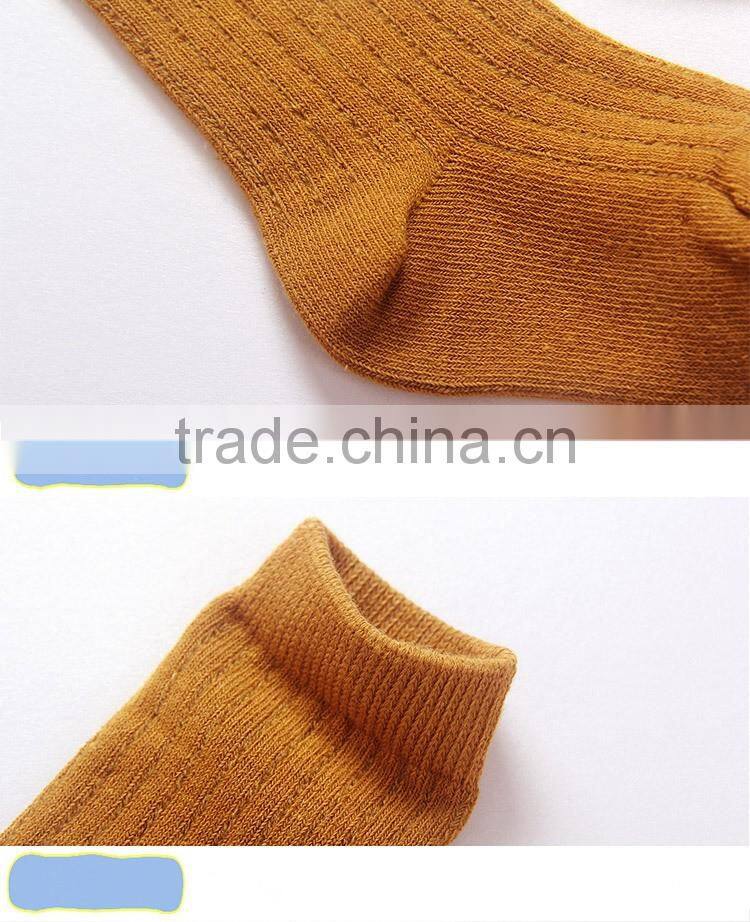 Bulk wholesale custom leggings socks newborn baby cotton long tube socks children socks