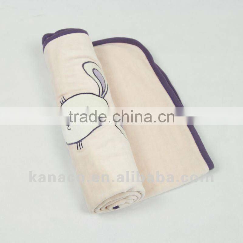 Coral Fleece Baby Thin Blanket(KN-BL-47)