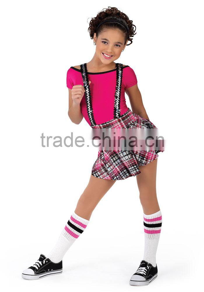 New stripe girl ballet wear -fancy baby frocks