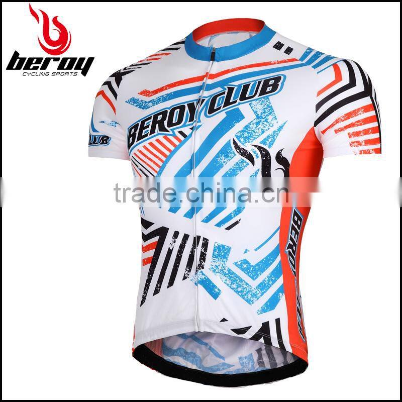 BEROY wholesale men short sleeve bicycle clothes, custom cycling shirts