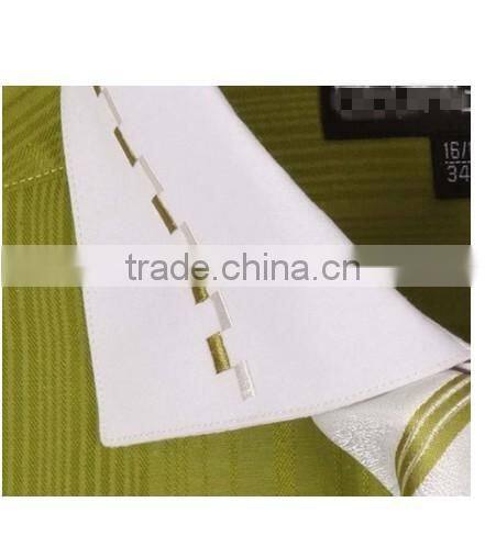 Men's Slim Fit Long Sleeve Decorated collar