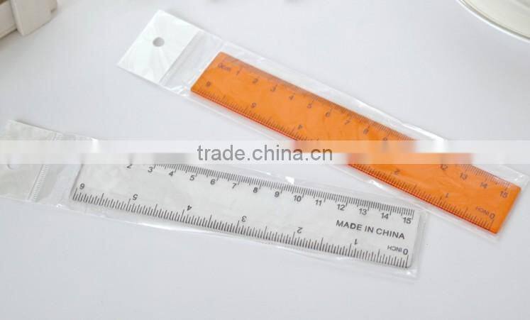 promotional 15cm straight folding ruler for school