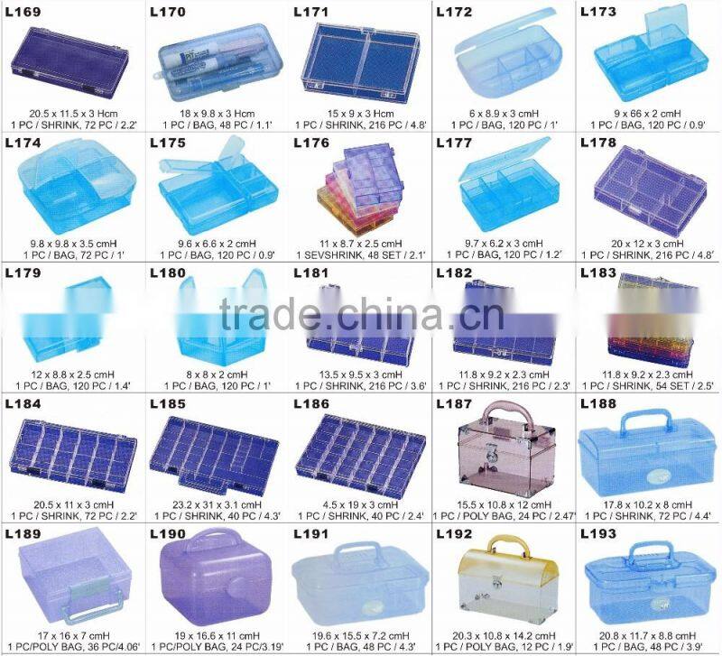 Plastic Trinkets Small Parts Storage Baskets and Storage Bins