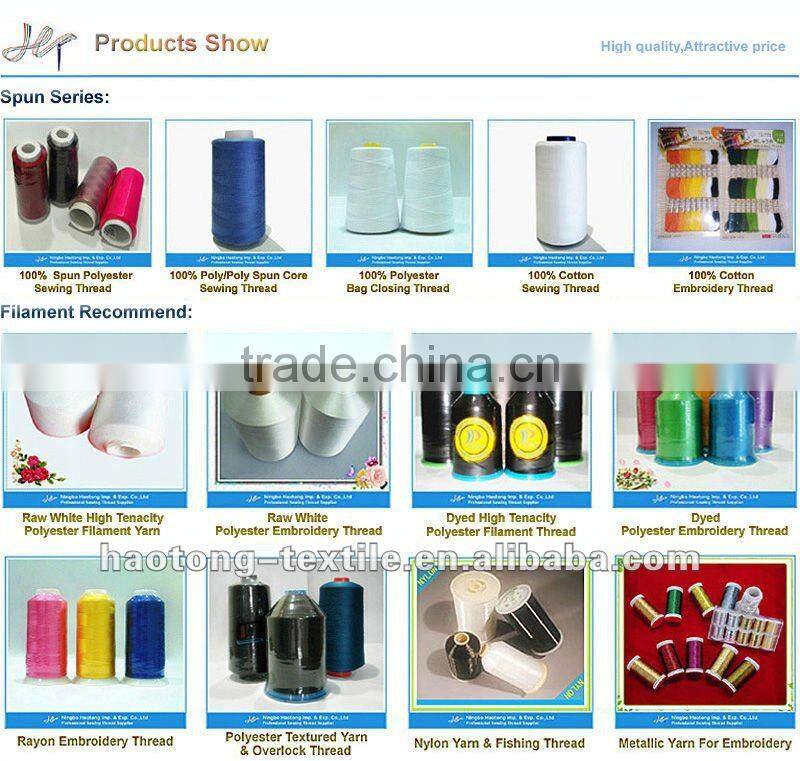 100% Spun Polyester Sewing Thread On Cone
