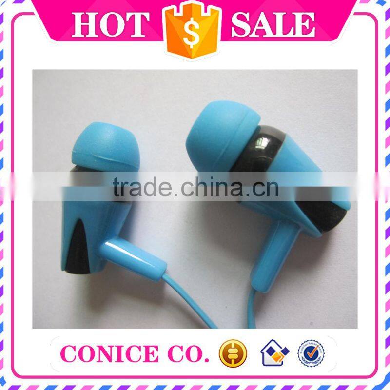 2015 wholesale high qualityin ear earphones under $1 with mic for mp3 cheap speaker earphone
