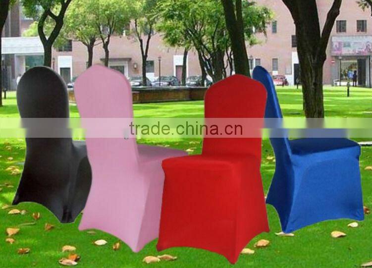 Spandex lycra chair cover band with diamond buckle Nylon band for wedding chair cover