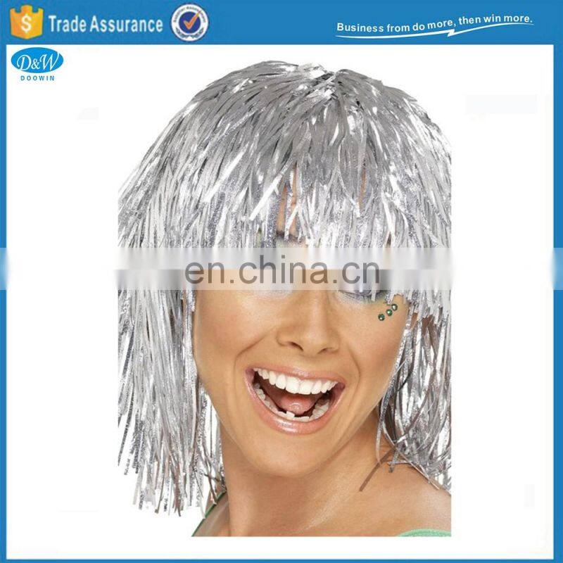Cheap Party Tinsel Wigs for Adult