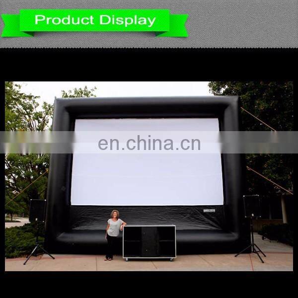 Giant inflatable projection screen for Colorado School Dance DJs