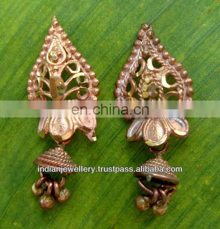 copper jewellery earrings manufacturer, copper jewelery earring exporter