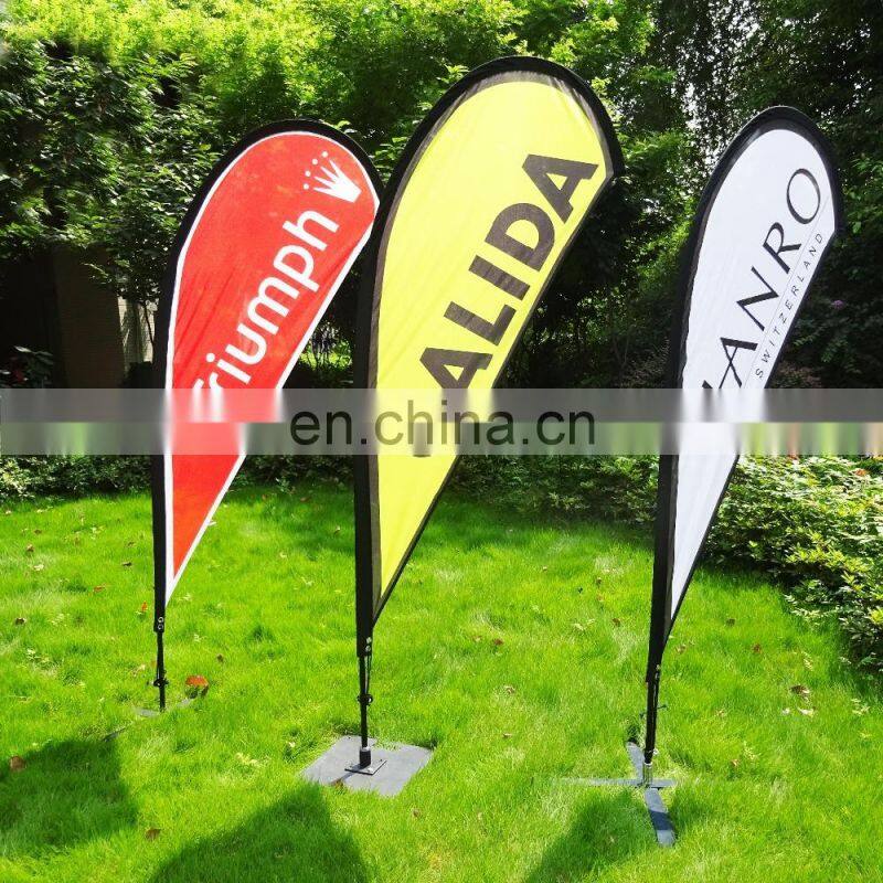 cheap custom flying teardrop banner