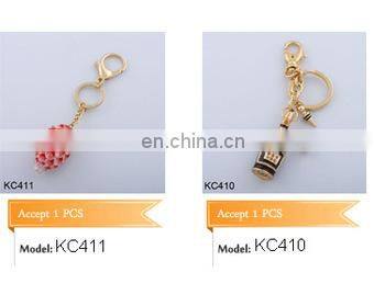 New Hot Selling Personalized Gold Antlers Pendant Keychain