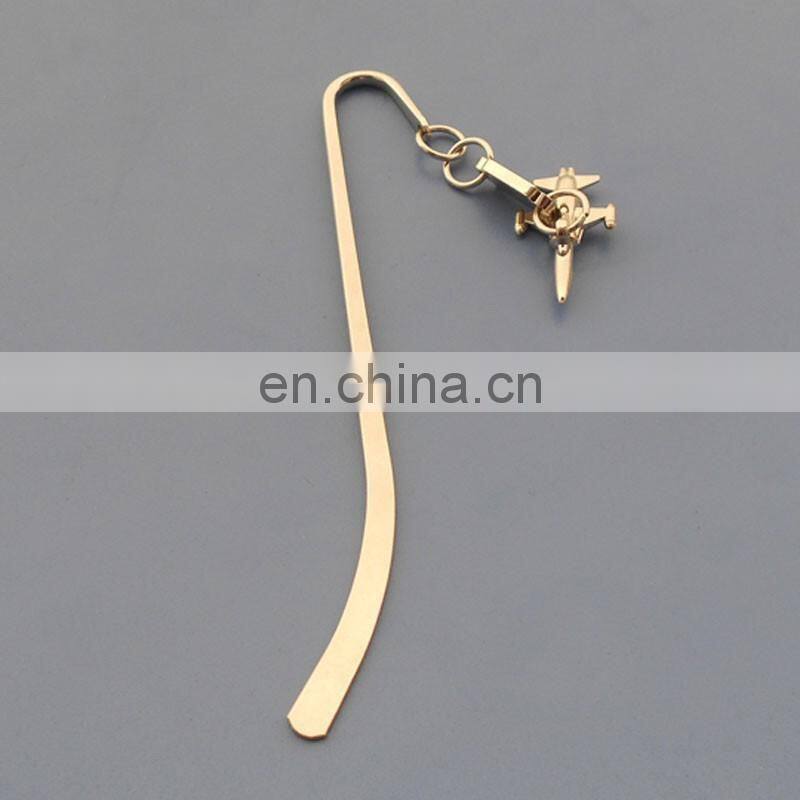 Promotion gift soft PVC paperclip bookmarks with 3D logo